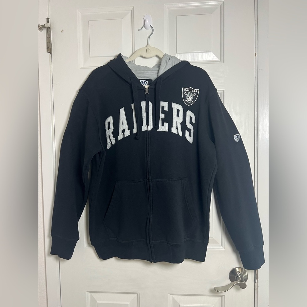 Hands High NFL Las Vegas Raiders‎ Football Hoodie Sweatshirt  Size L Unisex